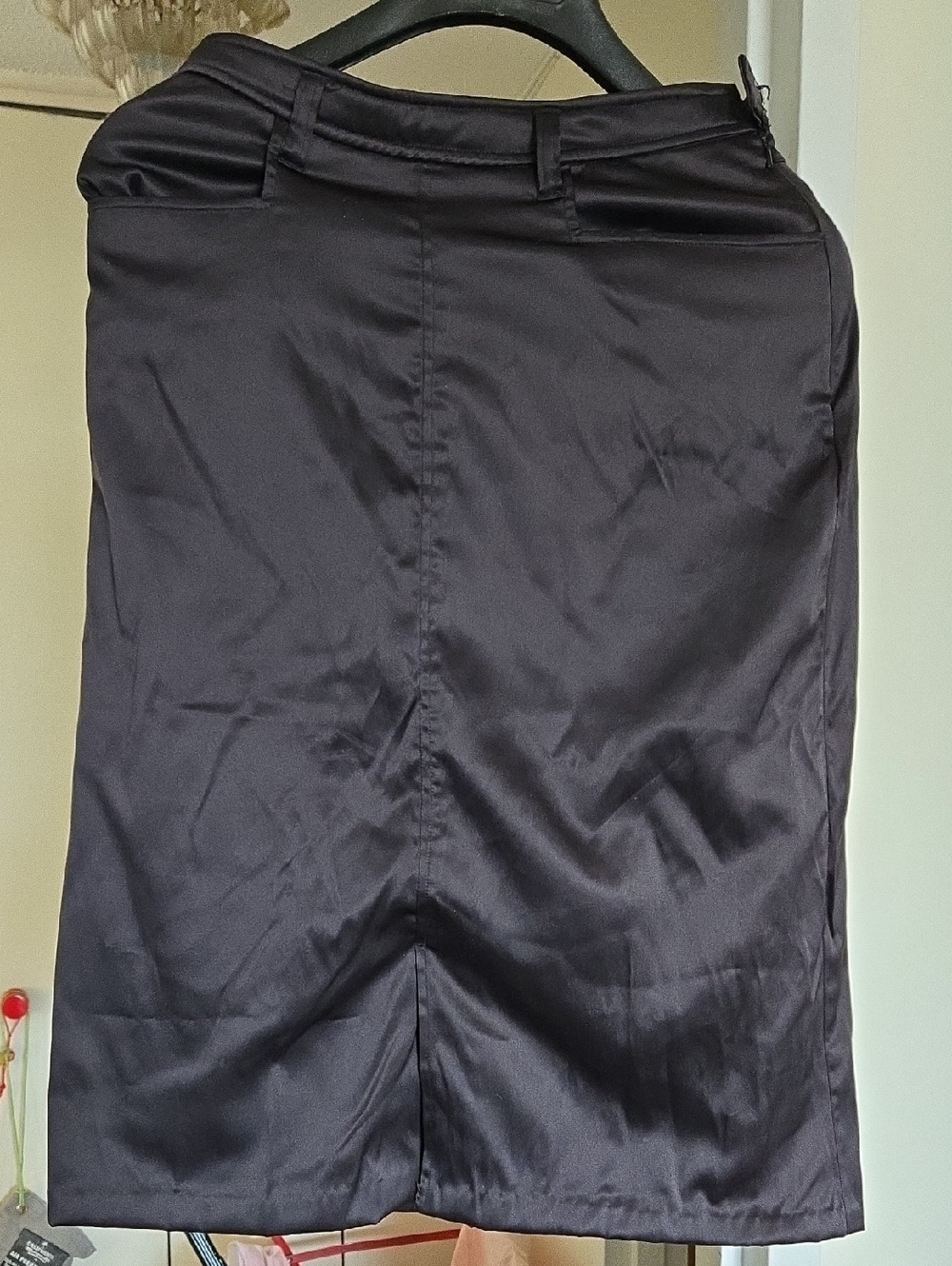 Classic Black Pencil Skirt - Women